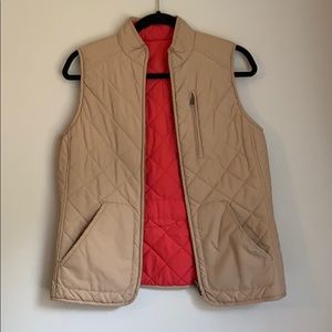 Ralph Lauren tan/red vest